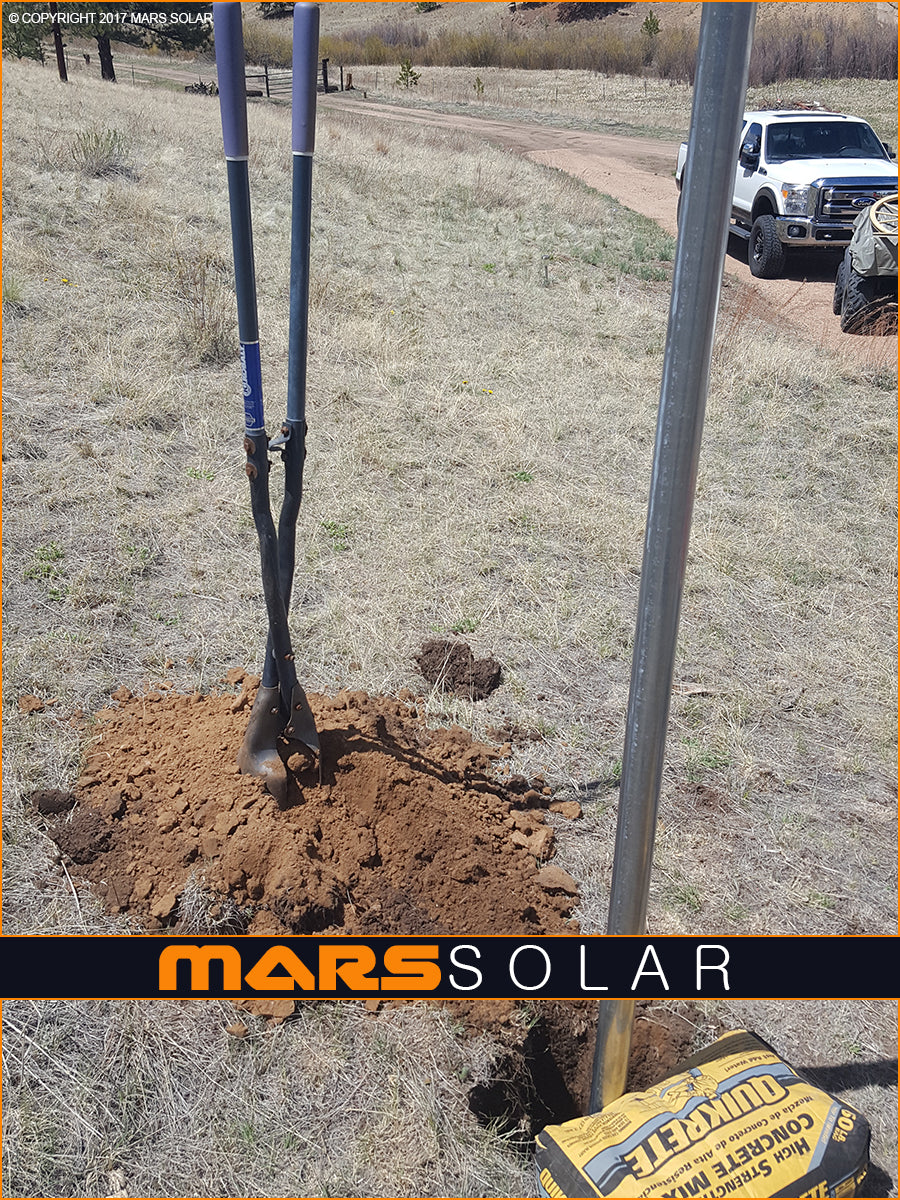 Mars V2.0 8ft (96") Steel Mast (2"OD)
