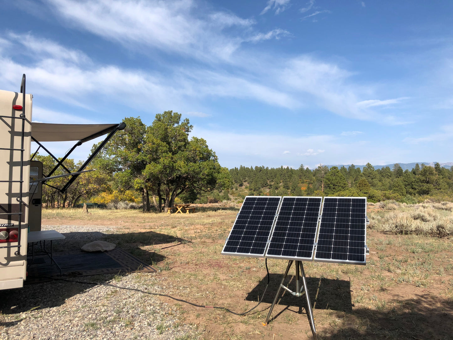 Mars V2.0 Lander - 2" (OD) Portable Solar Tripod Only - No Mount