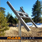 V2.0 Eagle Solar Rack / 2" (OD) Pole Mount Fits 40W - 700W (1-3 Panels)